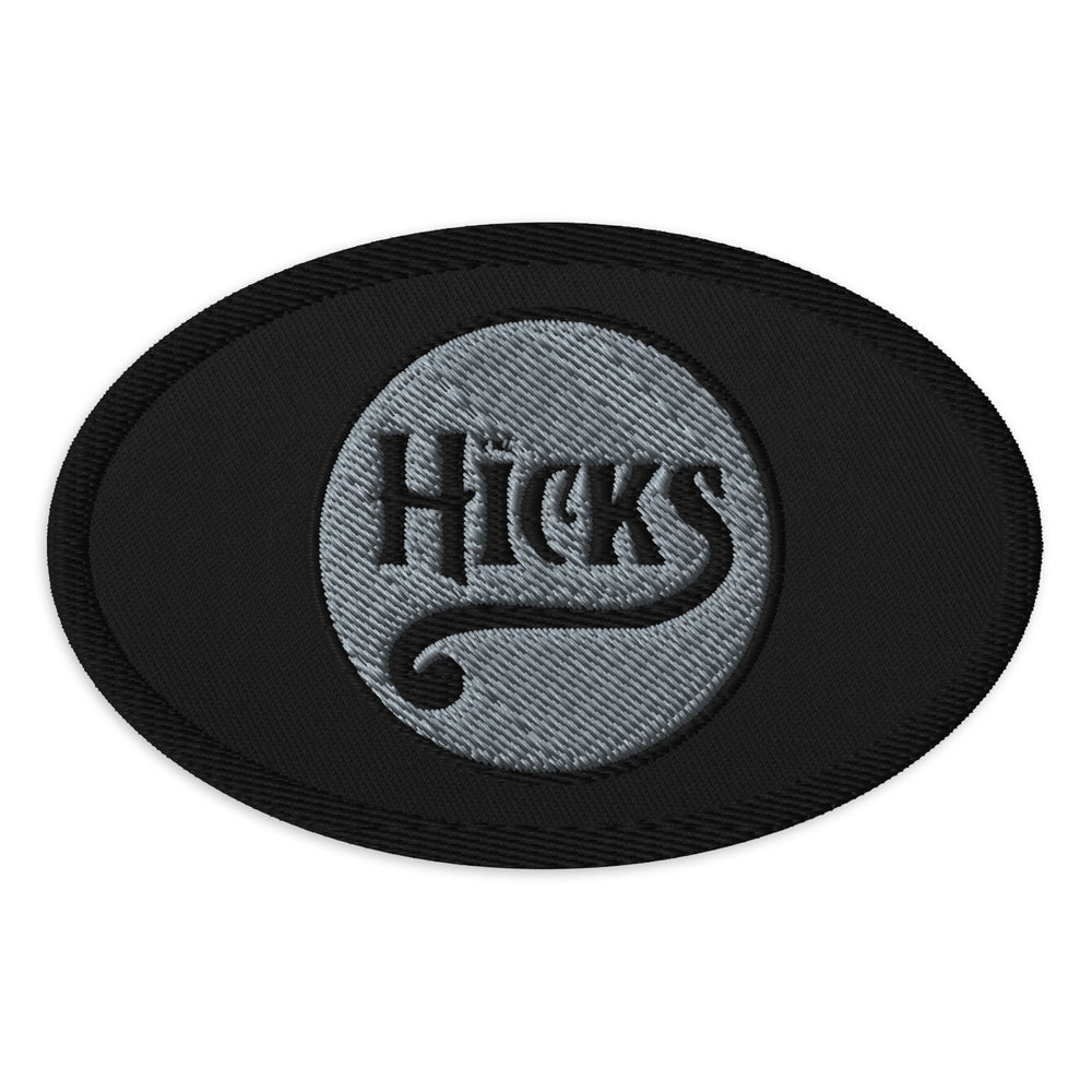 THE HICKS Embroidered patches