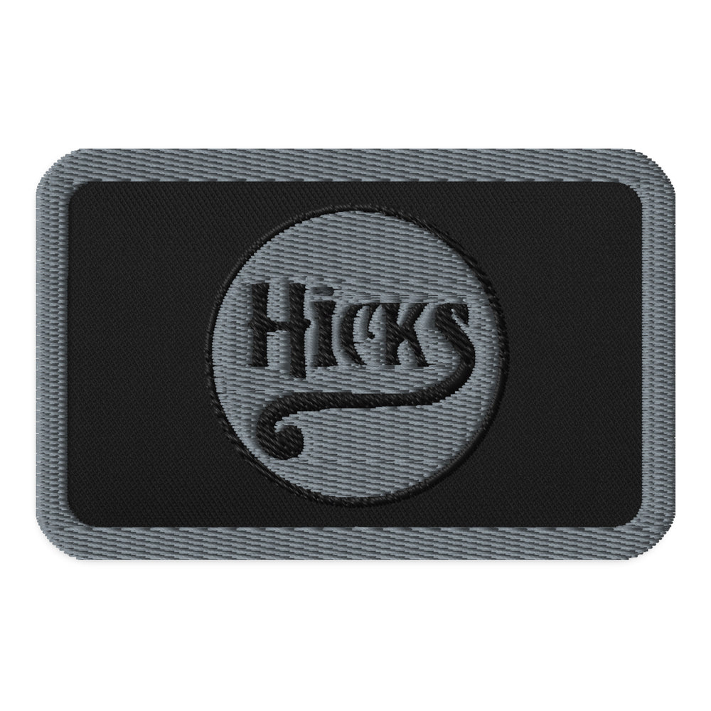 The Hicks Embroidered Patches